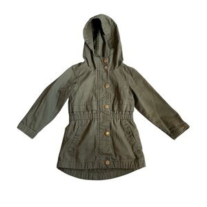 C&C California Kids Olive Hooded Raincoat